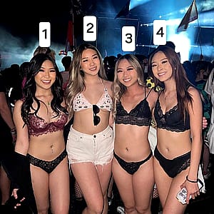 Which rave girl do you pick'