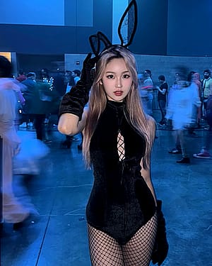 Blonde bunny'