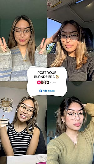 Which one of her blonde selfies is your favorite?'