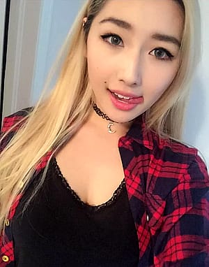 Asian blonde'