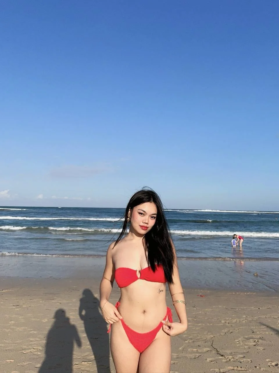 Just me, my red bikini, and my sexy Filipina body picture 1 of 2