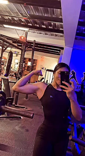 Biceps growing'