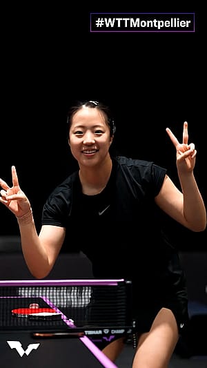 Shin Yubin, South Korean table tennis player'