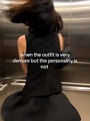 not very demure'