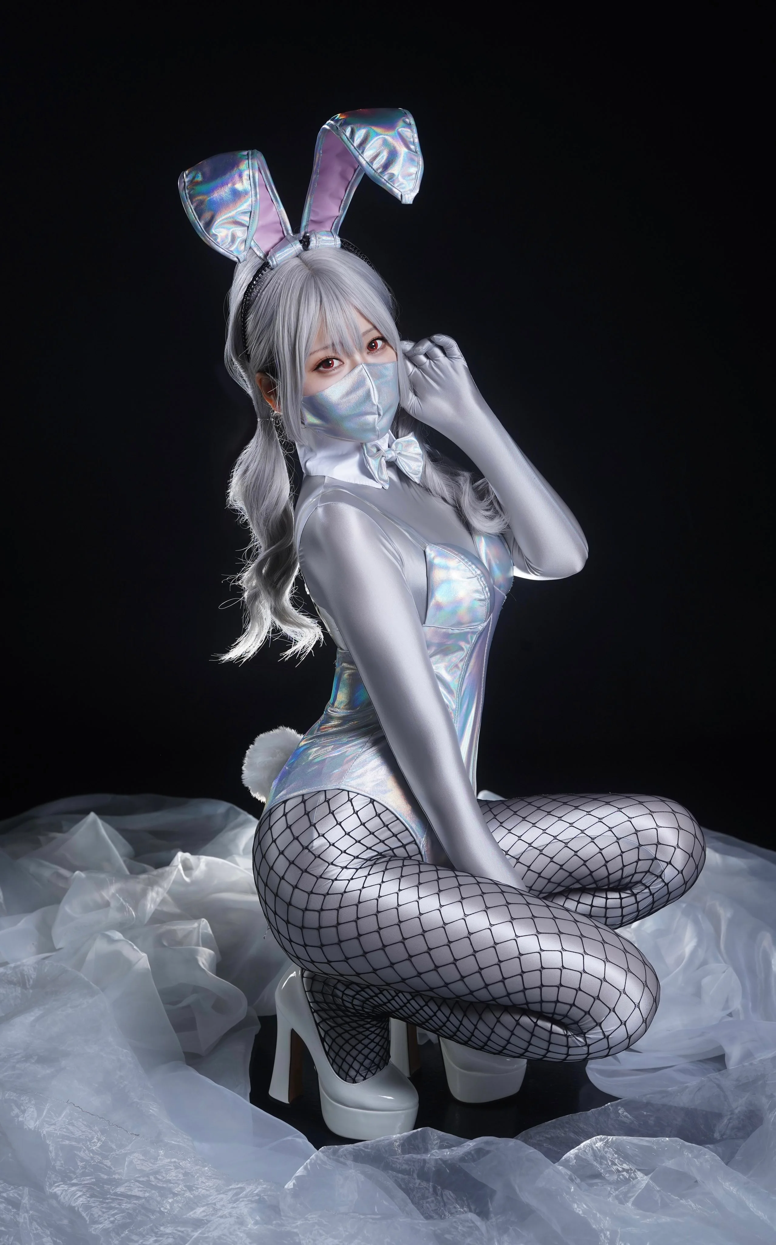 Silver bunny picture 2 of 3