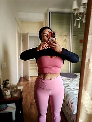 I was told I belong here. Almost 50. (IG: fitnesseileen)'