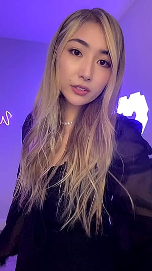 Asian blonde'