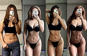 Showing Off Her Progress (Hey_Aloha_Ju)'