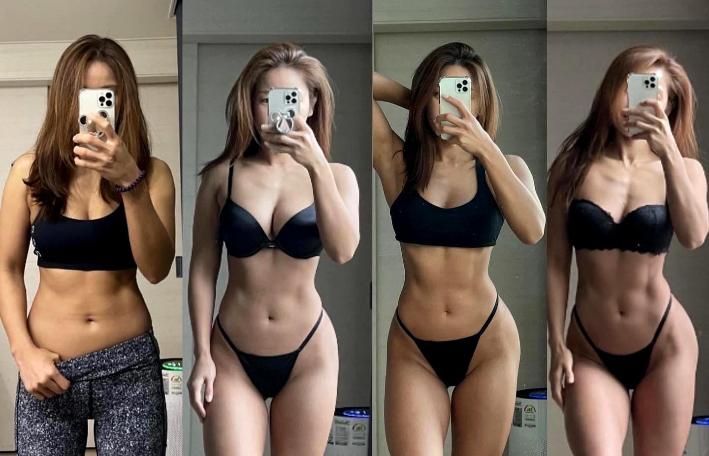 Showing Off Her Progress (Hey_Aloha_Ju) picture 1 of 1