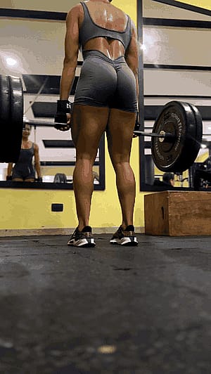 Lifting heavy today'