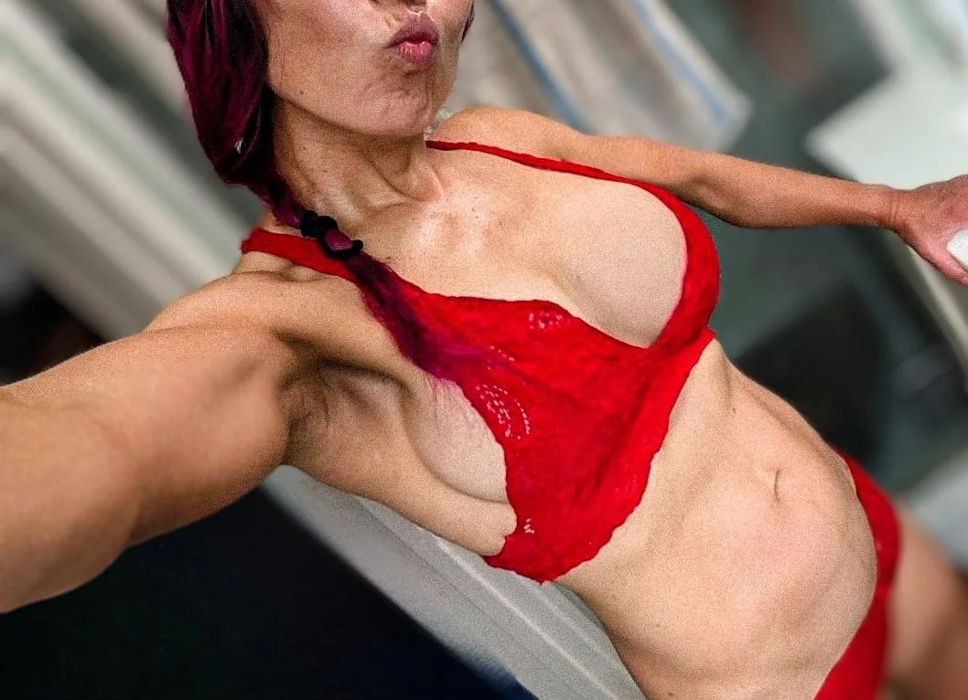 All red after hard workout #1 picture 1 of 1