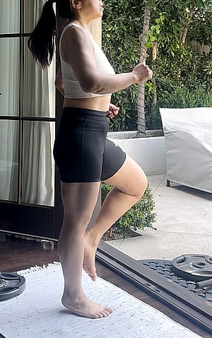 thecaringdoc - checking the bounce in this bra'