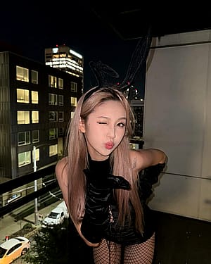 Blonde bunny'