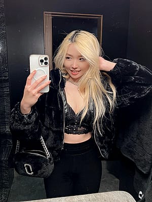 Asian blonde'