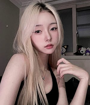 Asian blonde'