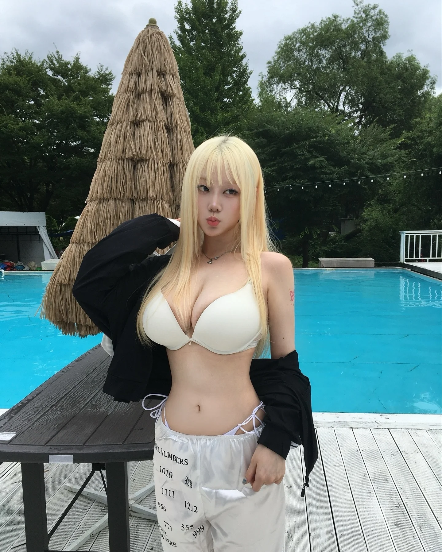 Blonde and busty picture 1 of 5