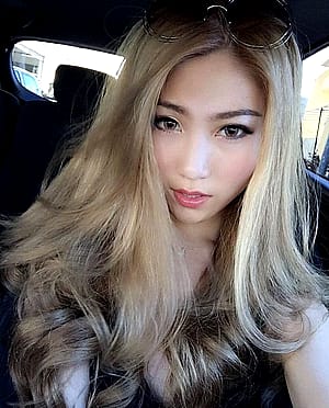 Asian blonde'