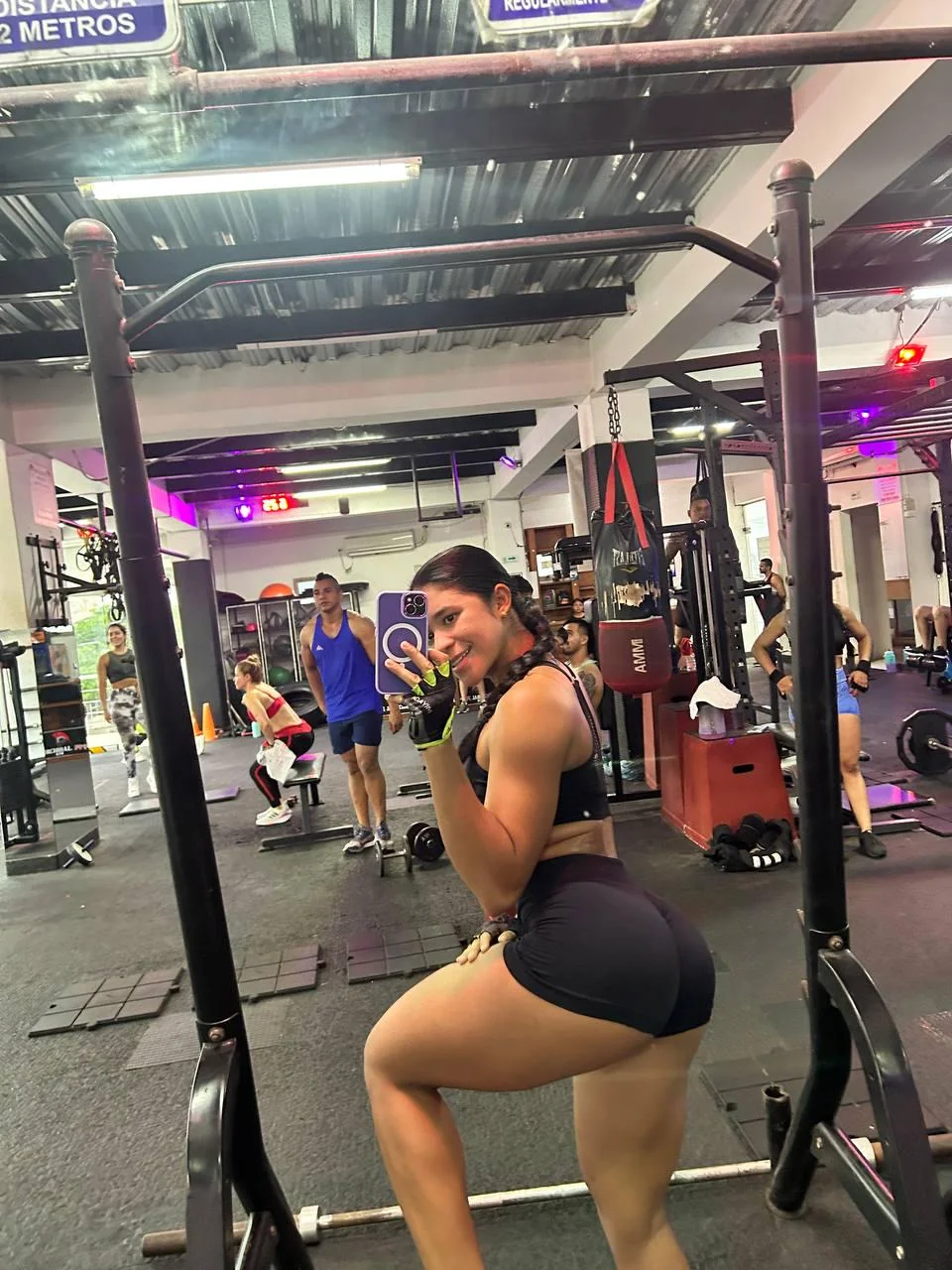 Happy training in the gym picture 1 of 1