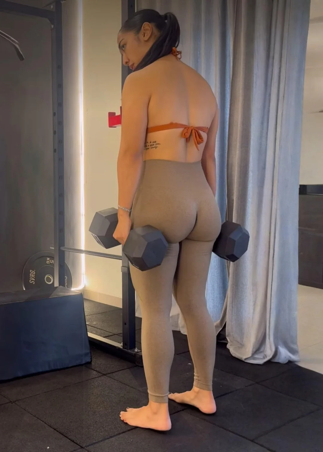 the results of Anindita's long training picture 1 of 1