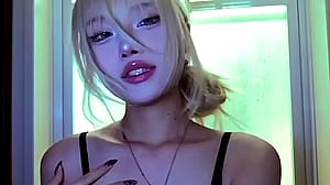 Asian blonde'