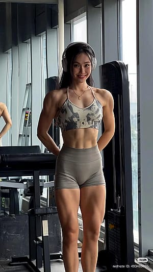 Smiling at the camera'