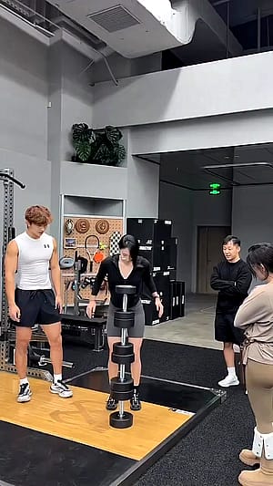 Great balance and strength'