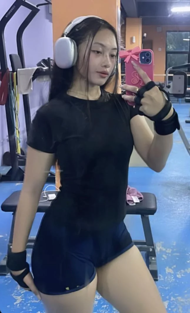 After finishing my workout. (Jordan Althea) picture 1 of 1