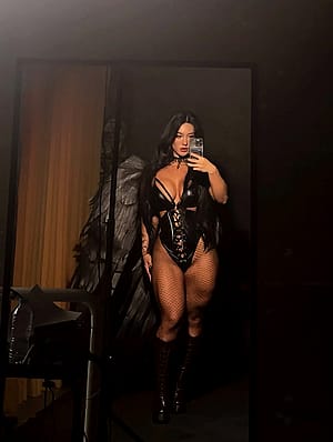 Ju a Nam as an angel'