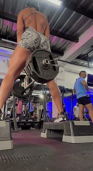 Are you training today too'