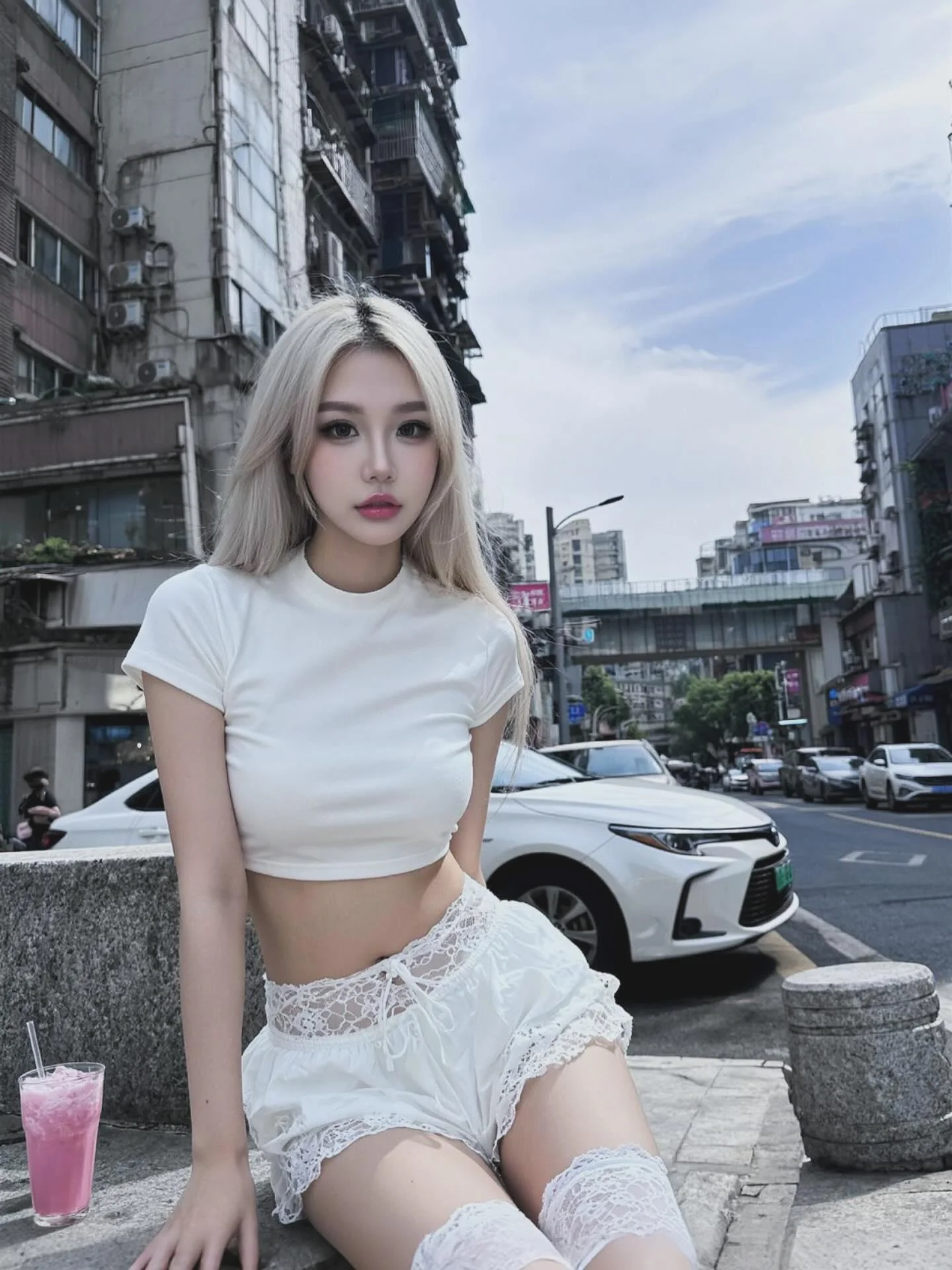 Asian blonde picture 1 of 1