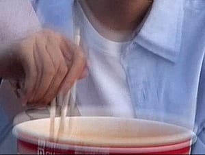 Cute gremlin eating!'